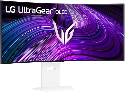 LG UltraGear 39GX90SA-W 39" Curved OLED WQHD 240Hz 0.03ms G-Sync Gaming Monitor - 1