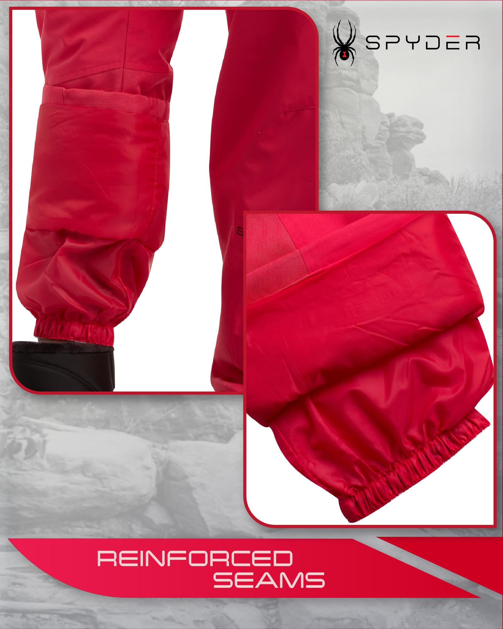 Spyder Damen Schneehose – Warme wasserdichte isolierte Winter-Ski- und Snowboardhose – gemütliche Thermohose für Frauen (S-XL)