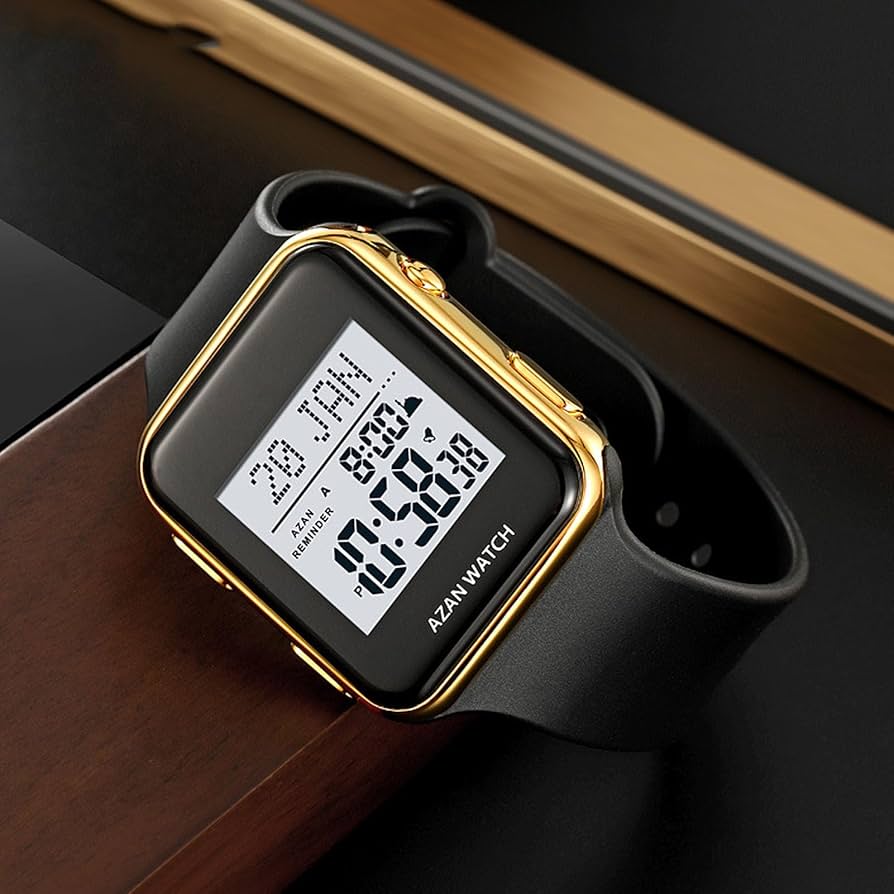 Amazon.co.jp: デジタル腕時計、 30M防水デジタル時計、祈りの時間