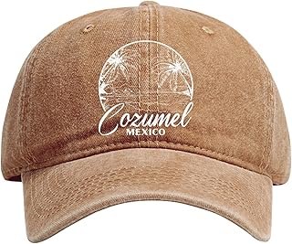 Cozumel Mexico Design Dad Hat – Unisex Soft Baseball Cap with Silhouette Design