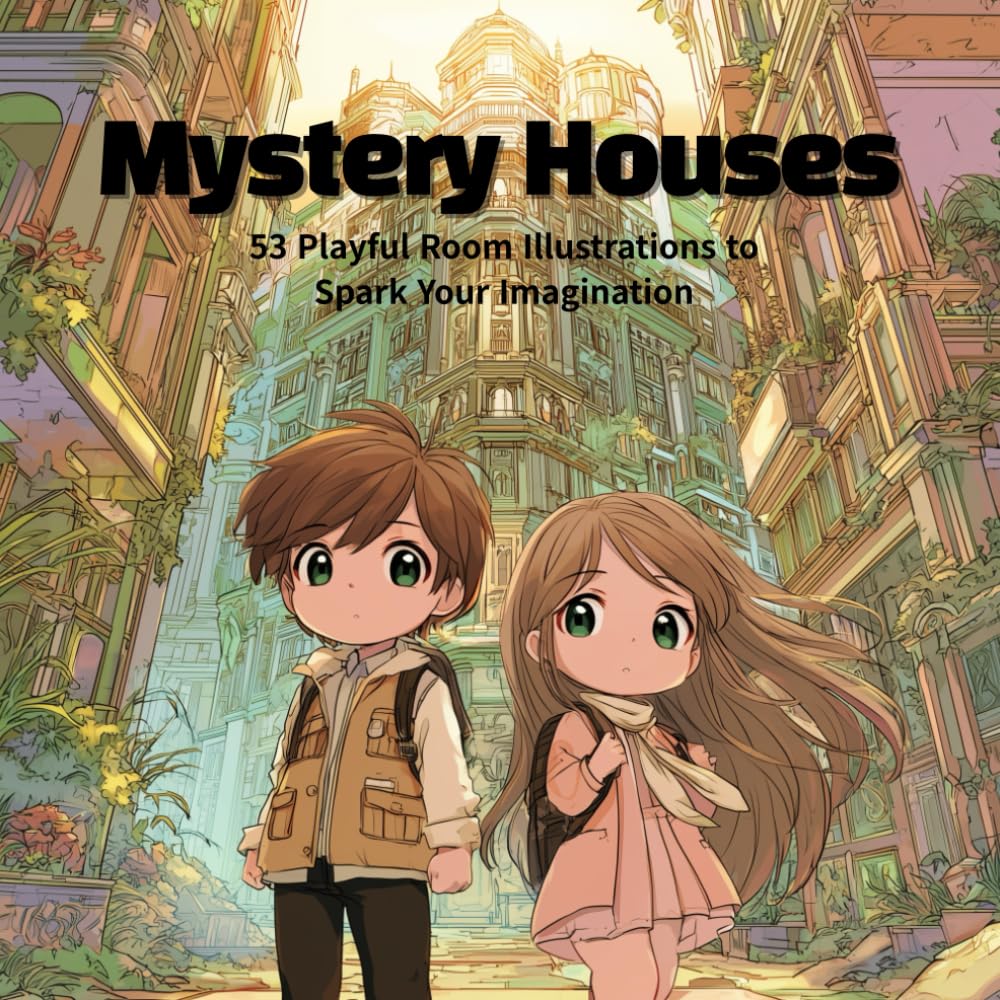 Mystery Houses: 53 Playful Room Illustrations to Spark Your Imagination