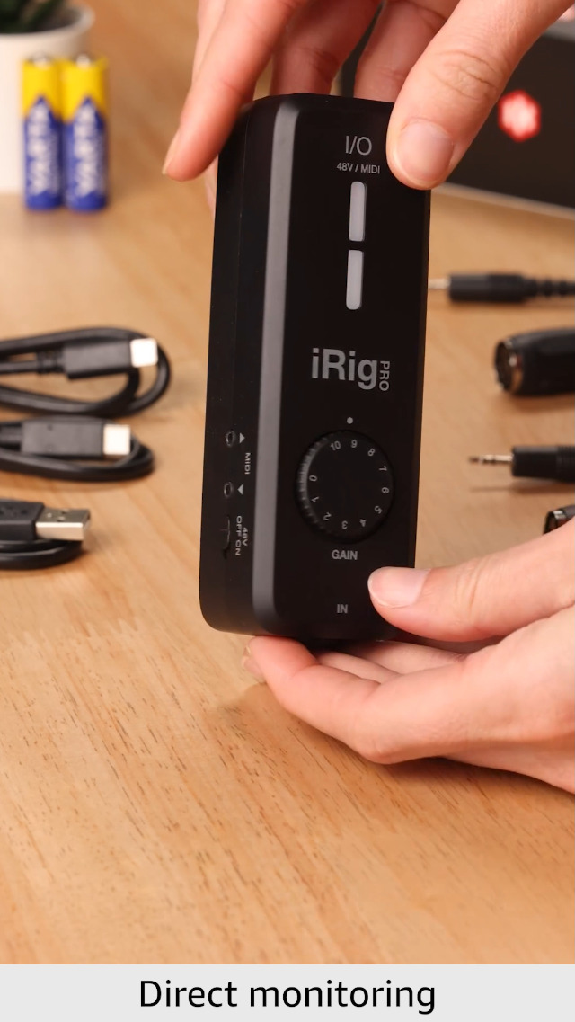 Amazon.com: IK Multimedia iRig Pro I/O audio interface for iPhone
