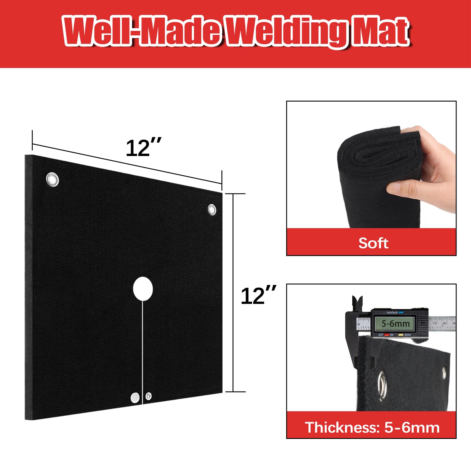 Welding Blankets - Heat Shields for Soldering -4 Welding Blankets - Heat Shields for Soldering -4