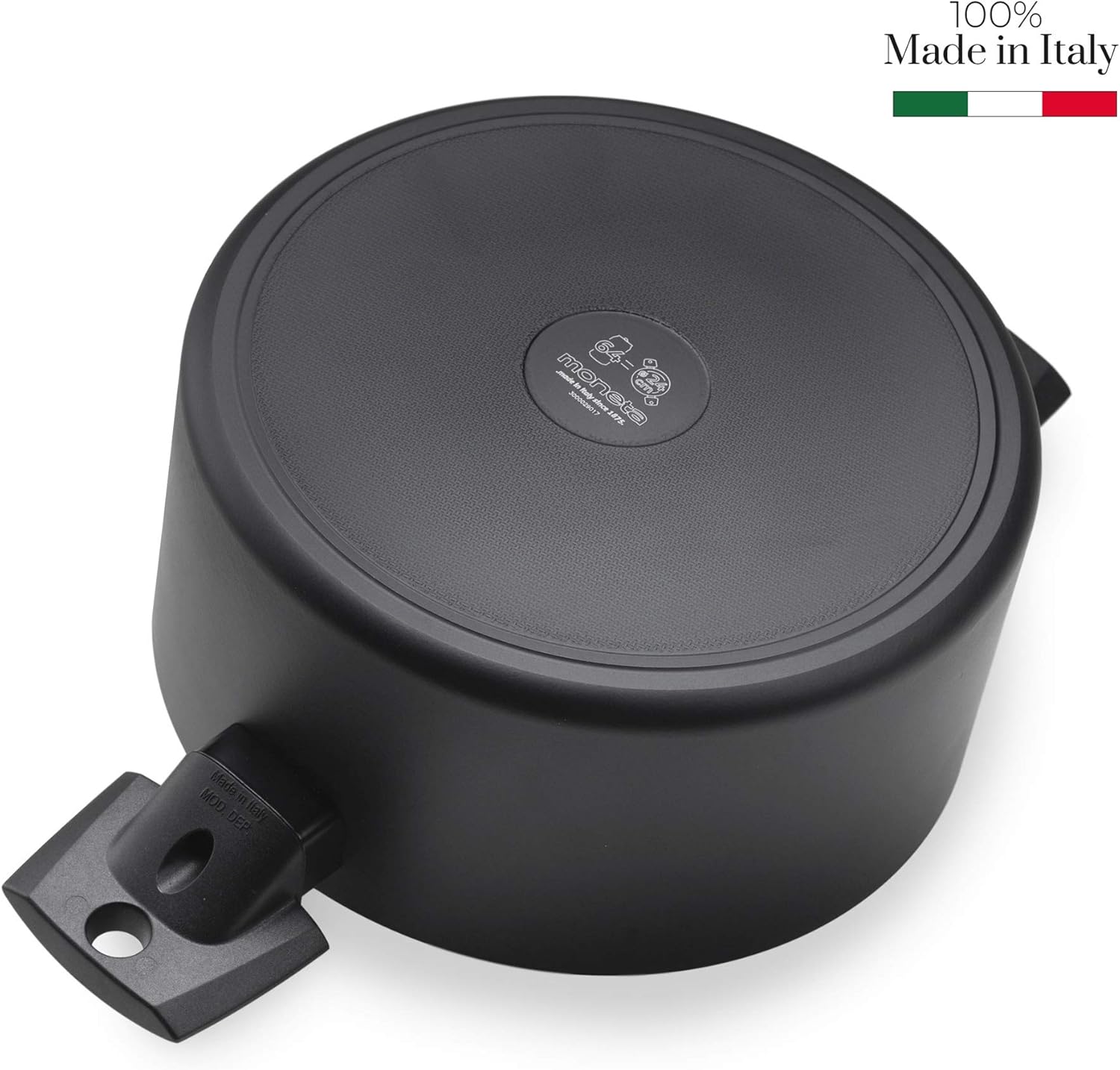 Moneta Recy Ricicla Saucepan 24 cm 64 Cans, 22, Black