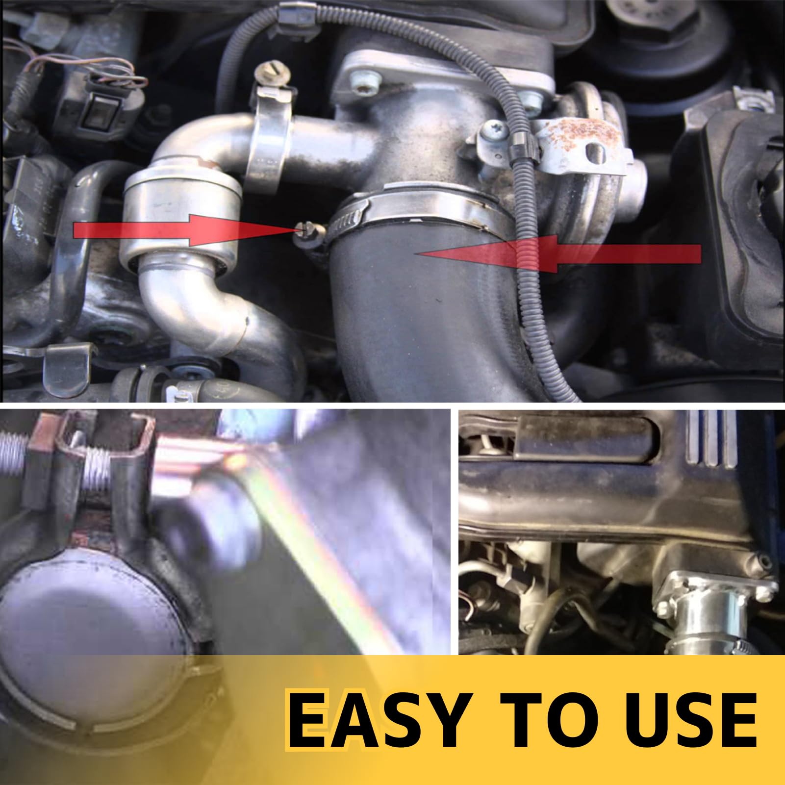 Kit Suppression Vanne Egr Pour M47, M47N, M57, M47N2, M67, M47R Tuyau De Rechange Pour Valve Egr Pour E46 E39 E53 E83 E38 E65, Applicable Aux Véhicules Diesel
