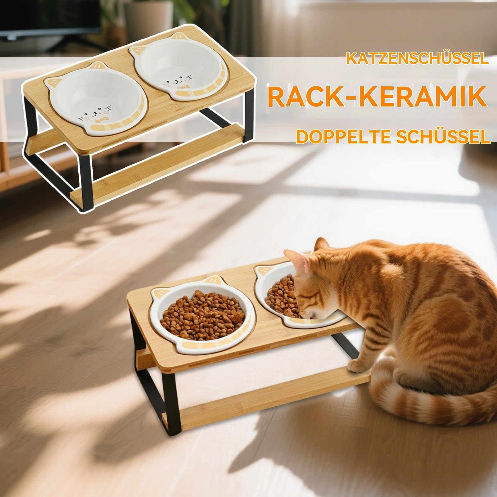 Platos Elevados para Gatos Bases Elevadas para Comederos