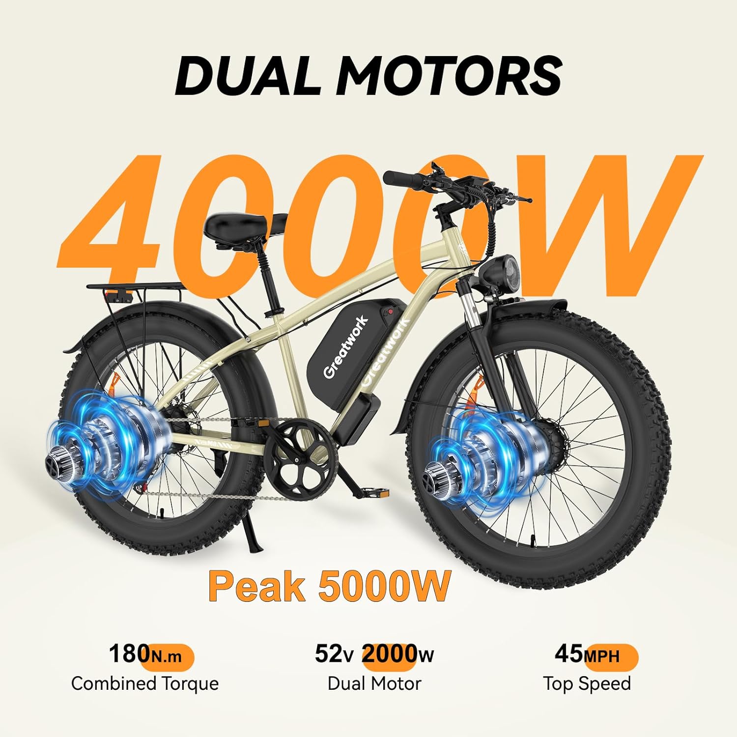 GREATWORK M8 Dual Motors