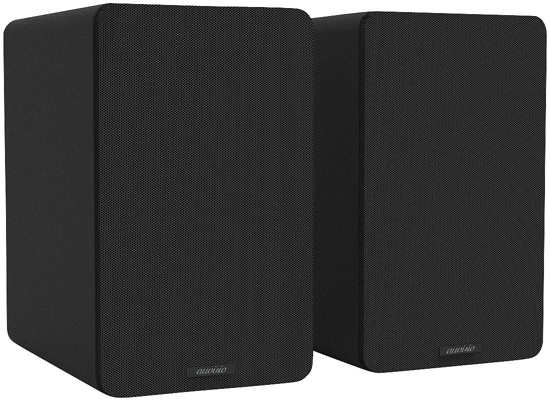 auvisio Aktivboxen: Aktives Stereo-Regallautsprecher-Set, Holz-Gehäuse, Bluetooth 5, 200 W (Lautsprecher für TV, Lautsprecher iPad, CD)
