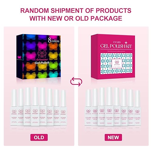 Miniatura 8 de Esmalte de gel, kit de iniciación de 8 colores de piel rosa nude, otoño, día de Acción de Gracias, todas las estaciones, marrón neutro, juego de