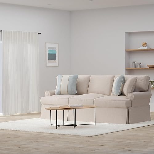 Miniatura 2 de Sunset Trading Horizon Sofá Cubierto, 88", Lino