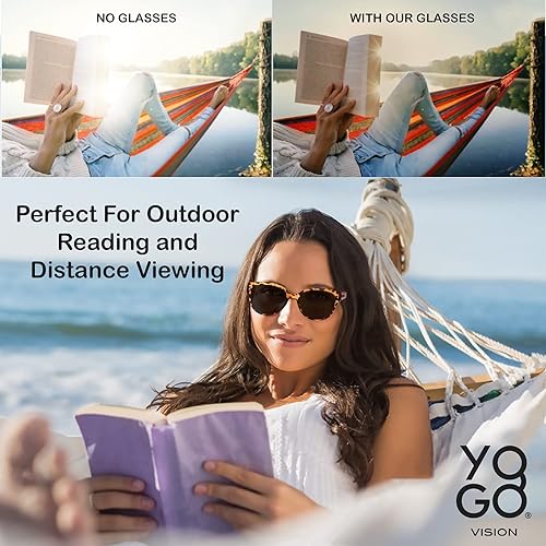 Miniatura 3 de Gafas de sol bifocales para mujer, estilo retro, estilo clásico, protección solar al aire libre