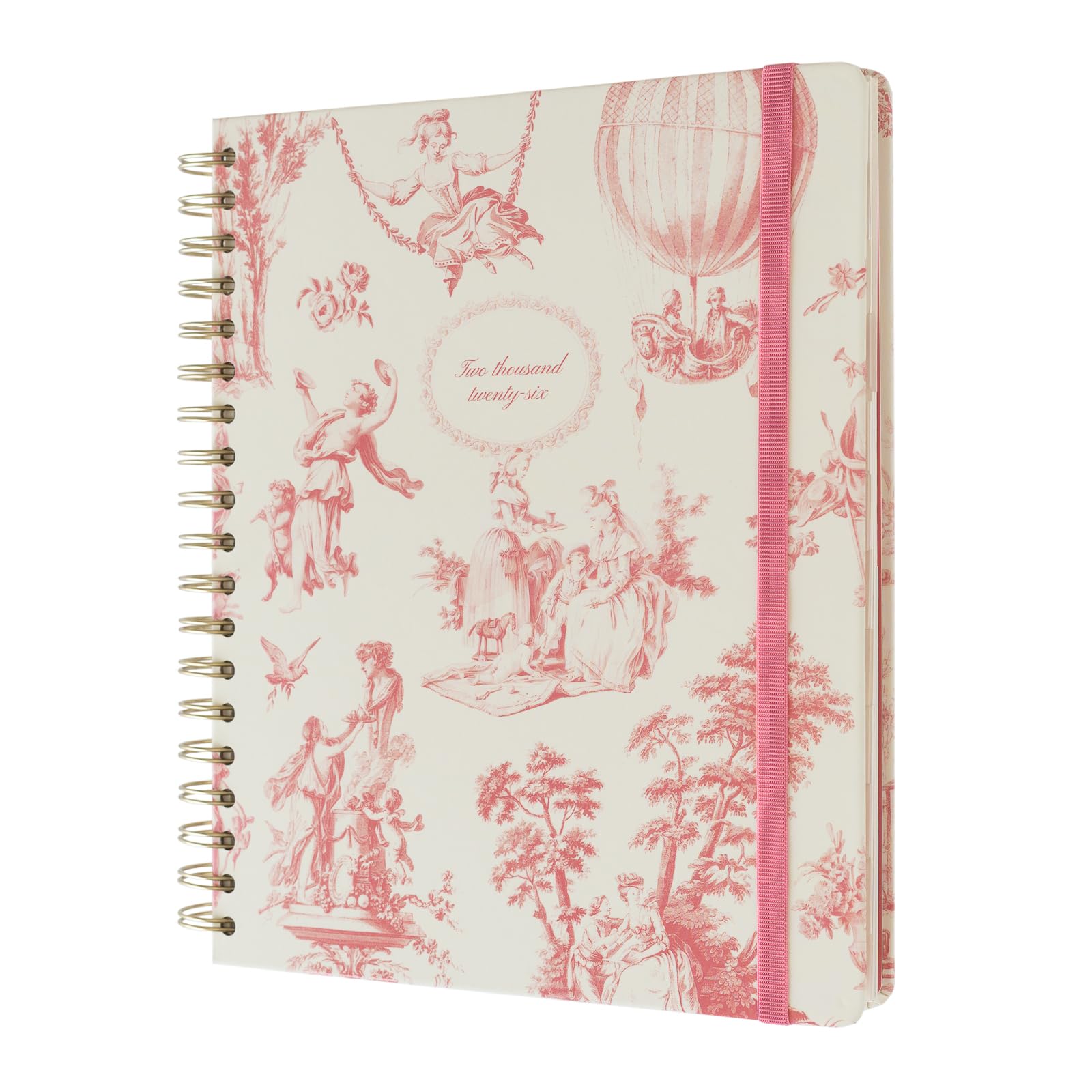 Kokonote Agenda Semainier 2025 2026 Baroque - Agenda Scolaire Lycée Étudiant Professionnel Weekly Planner Grand Format