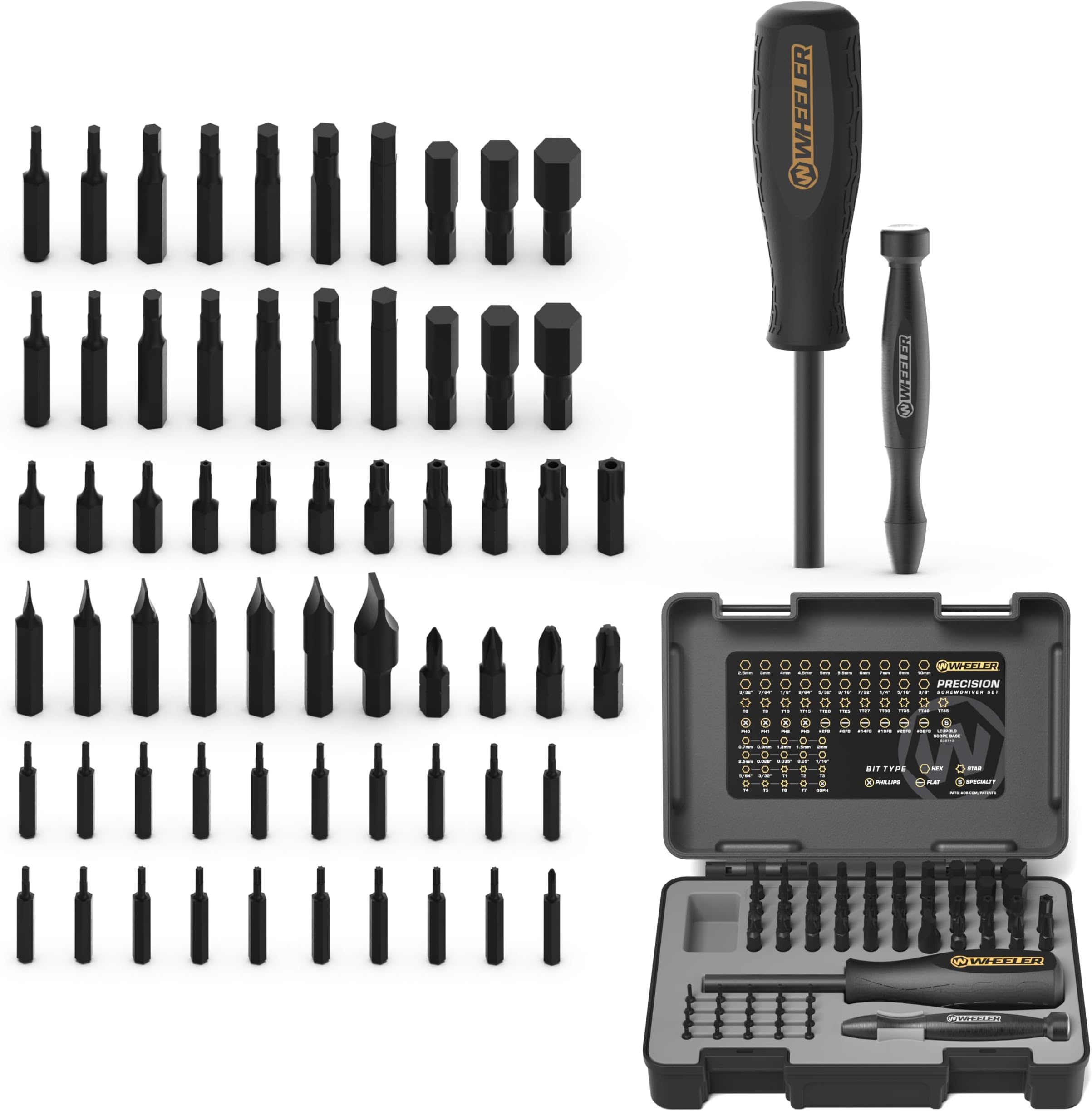 65pc Hex-Torx Screwdriver Set, 4001007