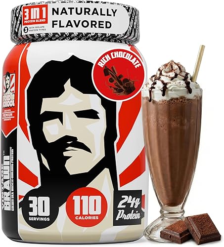 Brawn Vintage – Polvo de proteína para desarrollo muscular. La primera proteína triple aislada de huevo, leche (suero y caseína) y carne de vacuno