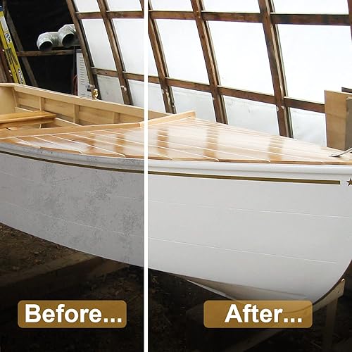 Miniatura 5 de SAMURAI Pintura en aerosol para pintura marina marina de poliuretano de 2 partes (rojo, paquete de 1 lata)