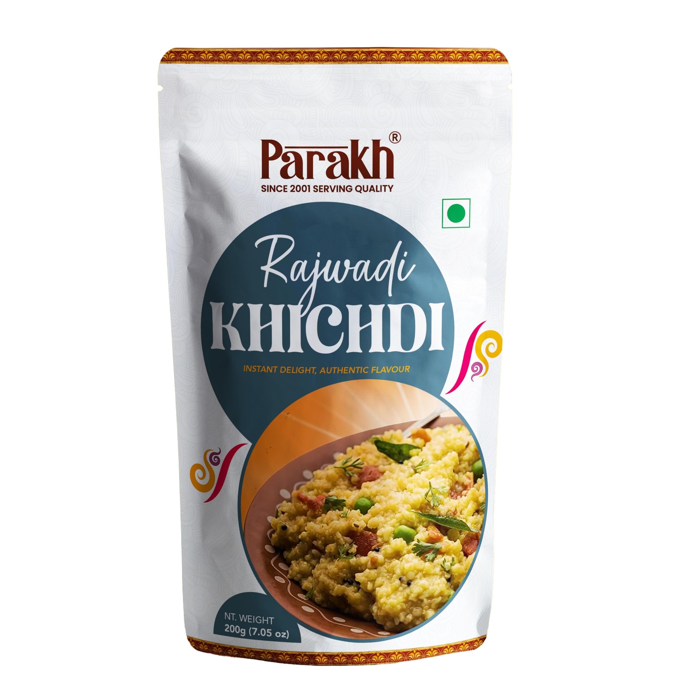 PARAKH Instant Rajwadi Khichdi Mix | Authentic Gujarati Royal-Style Khichdi | Ready-to-Cook Traditional Comfort Meal | Rich, Flavorful & Wholesome | 200 g (pack of_1)-image-26