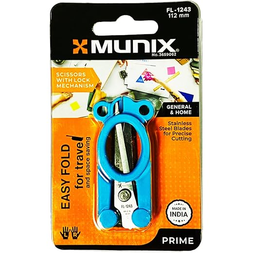Munix FL-1243 Foldable Scissors 112 mm