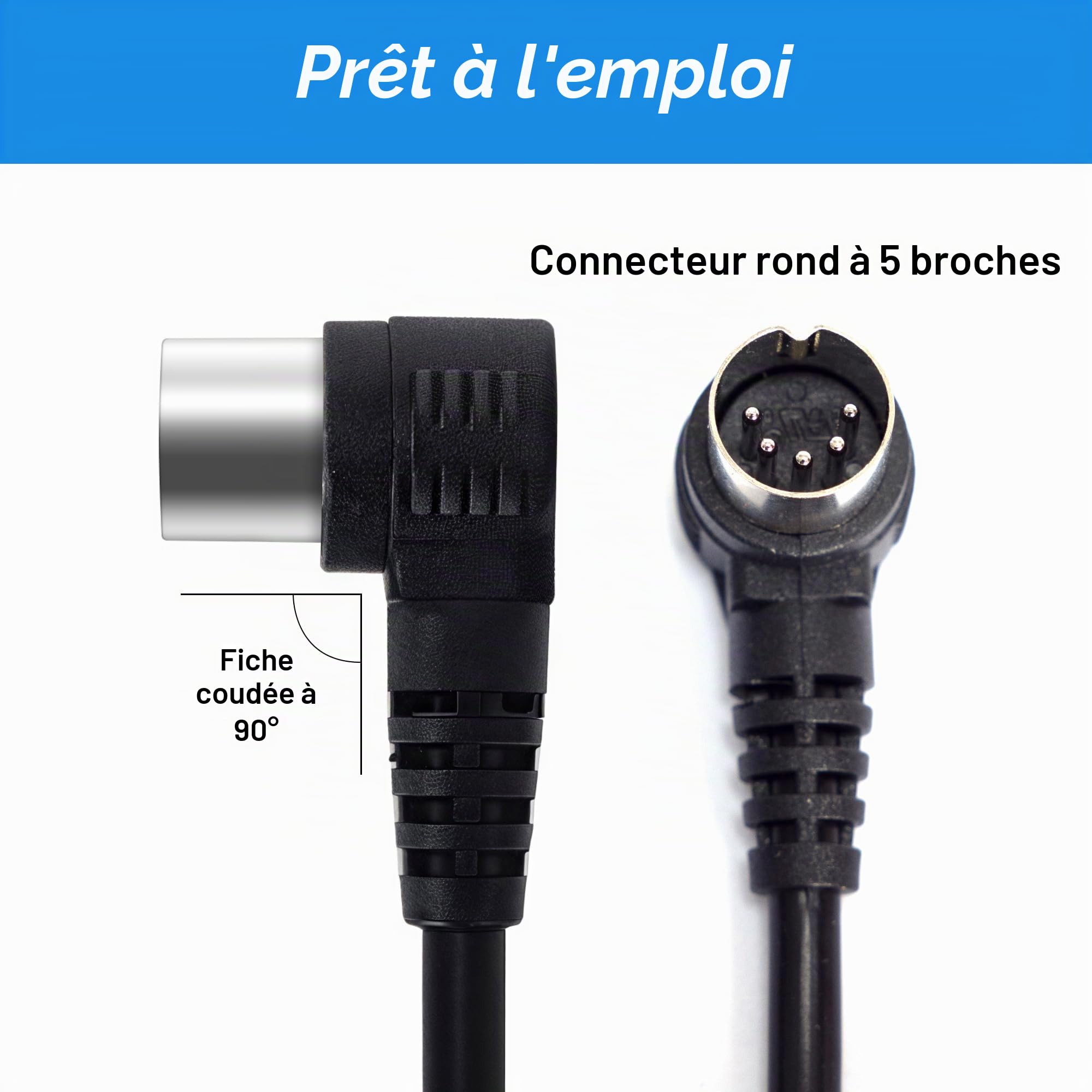 Fromann Télécommande de rechange pour fauteuil inclinable avec 6 boutons 5 broches pour lit d'hôpital réglable avec moteur Okin Okimat II