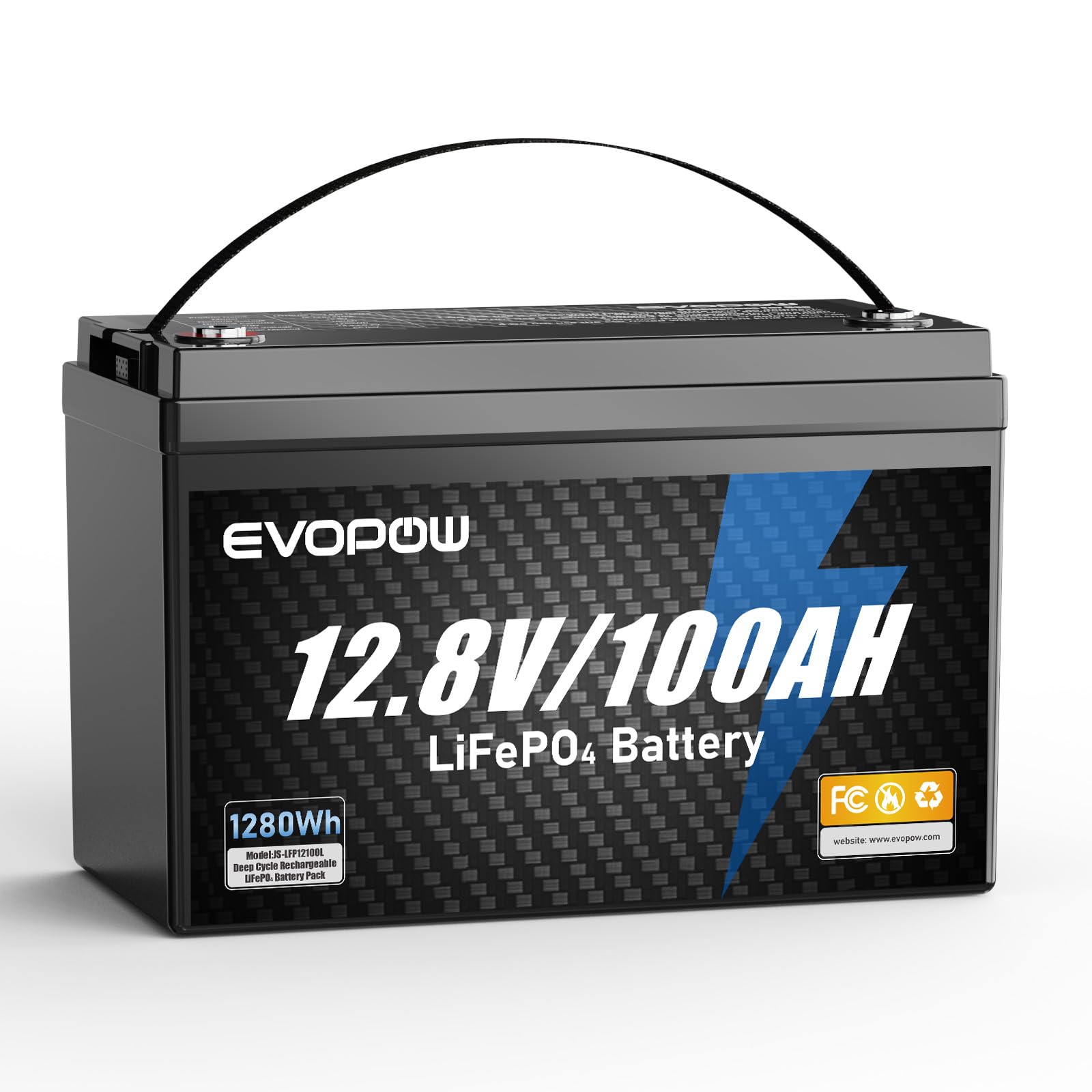 Amazon.co.jp: 12.8V 100Ah リン酸鉄リチウムイオンバッテリー 蓄電池