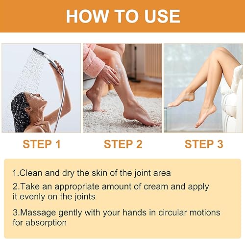 Miniatura 6 de Bee Venom - Crema curativa para articulaciones de cúrcuma, crema profesional de alivio para articulaciones y veneno de abeja, gel de alivio de