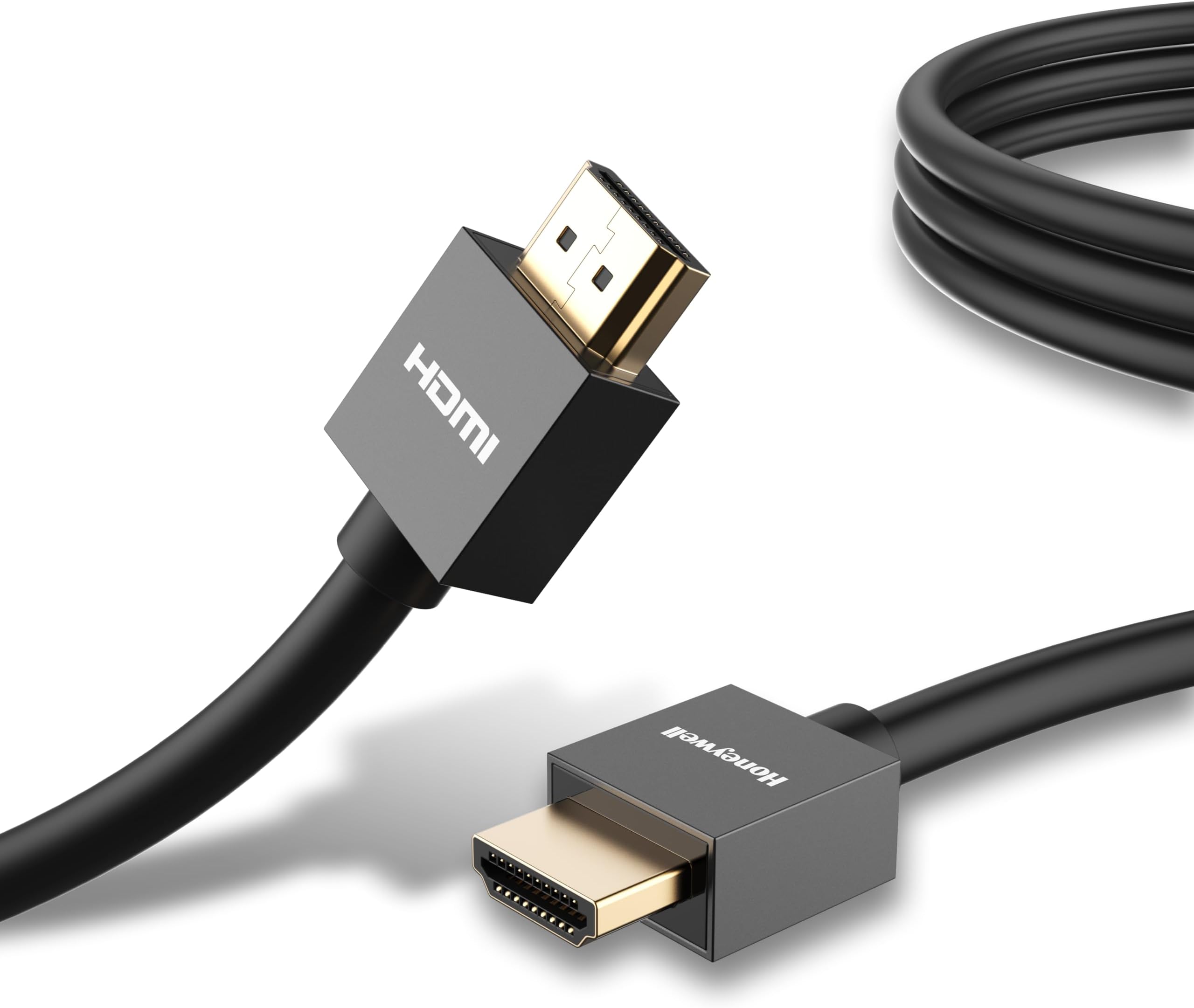 Honeywell HDMI Cable v2.0 with Ethernet, 3D/4K@60Hz Ultra HD Resolution, 10 Mtr, 18 GBPS Transmission Speed, High Speed, Compatible with all HDMI Devices Laptop Desktop TV Set-top Box Gaming Console