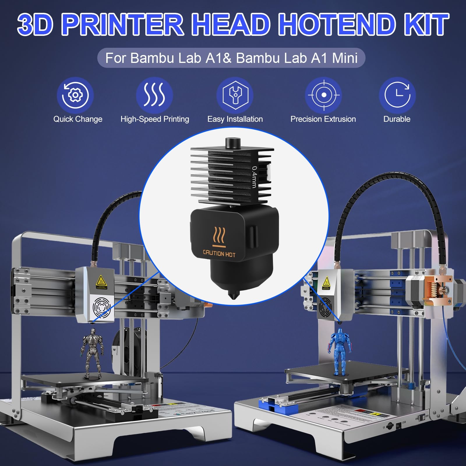 Silikon-Düsenbürste für Bambu Lab A1, FuxFuis 16 Stück 3D Drucker Zubehör Düsenreinigungsbürsten Düsen Reinigungsbürste 37 * 8mm 3D-Drucker Hotend-Düsenbürste für Bambu Lab A1, 3D Drucker (Grau