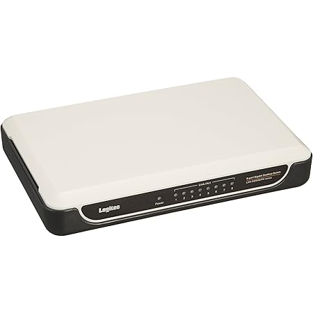 Amazon Logitec スイッチングハブ 8ポート プラスチックケース 電源外付け ギガビット対応 ホワイト Lan Gsw08 Ph エレコム スイッチングハブ 通販