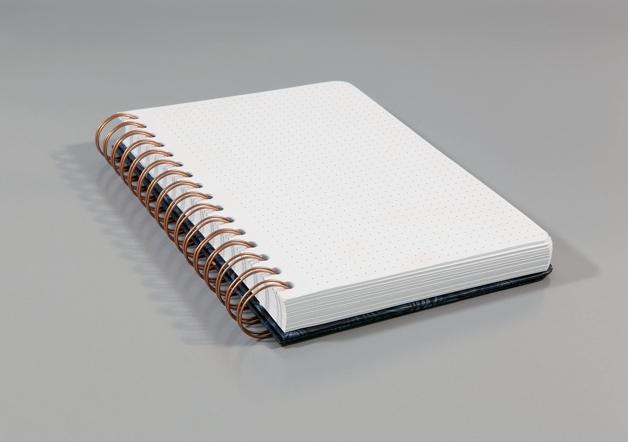 SIGEL JN651/2 Spiralblock A5 dotted, Notizblock Bullet Journal Jolie, dickes 120g Papier, 240 Seiten, mit Leseband, Stiftschlaufe, Gummiband, vegan, aus nachhaltigem Papier hergestellt (Packung mit 2)