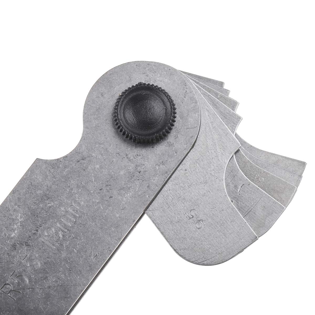 RS PRO Metrisch Radiuslehrensatz Radiuslehre, 16 Bl., 0.5 mm 0.75 mm