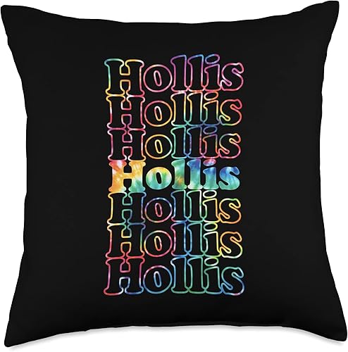 Hollis Tie Dye Throw Pillow, 18x18, Multicolor