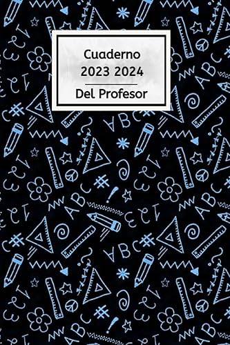 Cuaderno Del Profesor 20232024 Matematicas - Agenda para Profesores, Maestras Español, Planificador y Organizador Septiembre 2023 a Agosto 2024