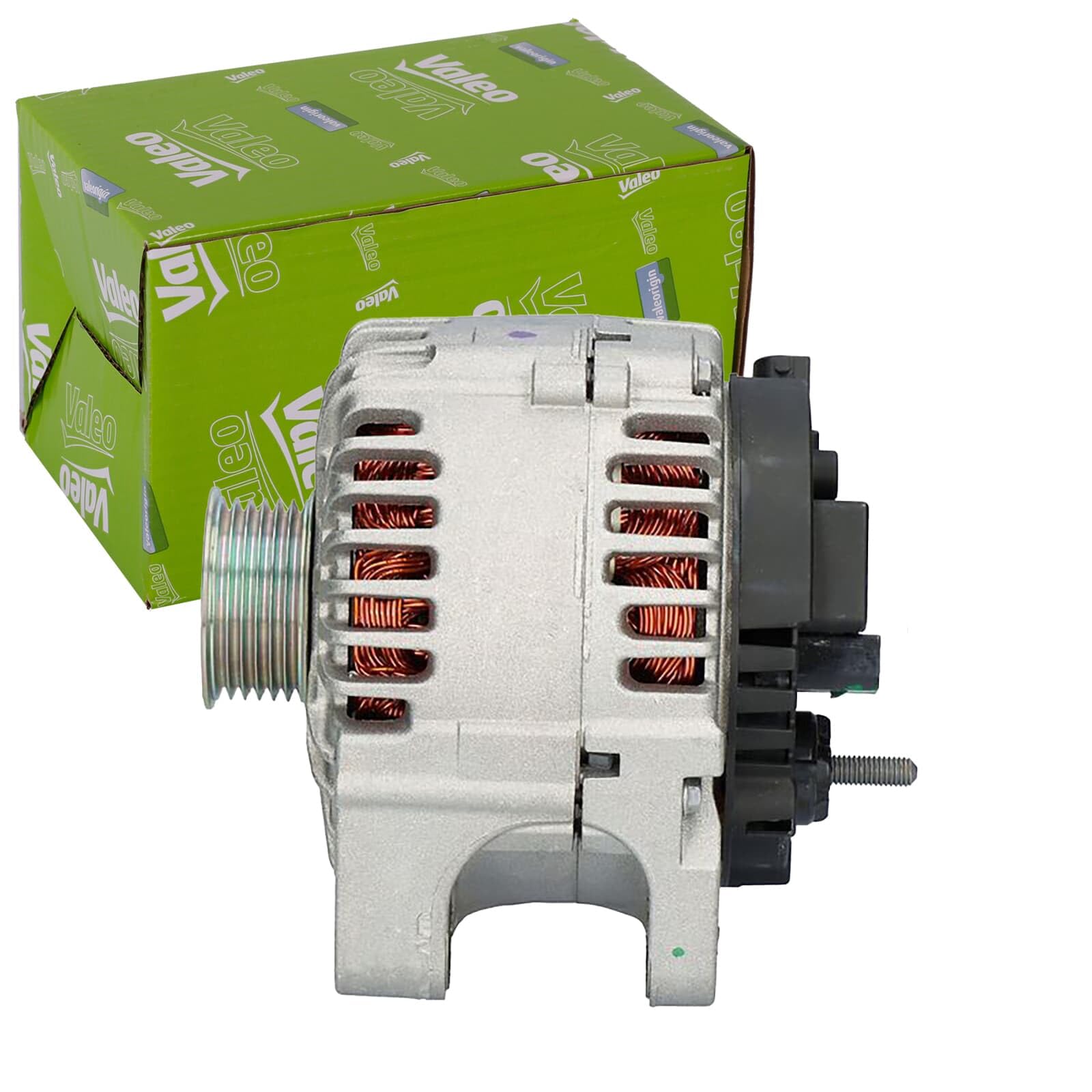 VALEO 439785 Generator Ladestrom des Generators: 120 Amp Rippen: 6 rippen Riemenscheibe Ø: 52,6 mm Spannung: 14 V Drehrichtung: CLOCKWISE