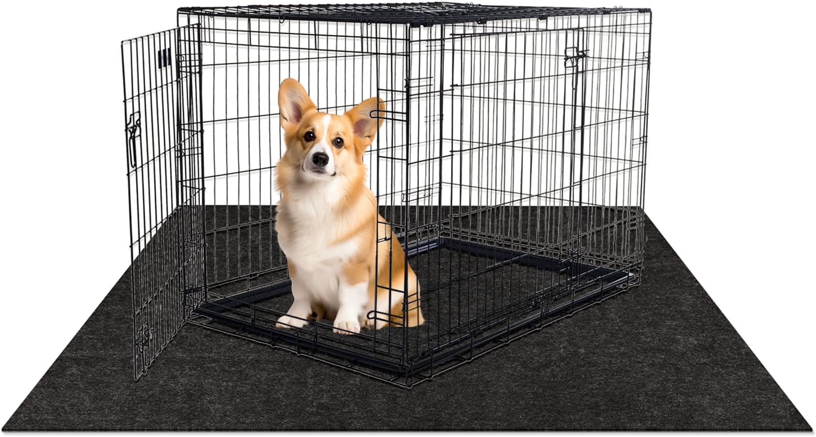 Dog Crate Pad Liner, Dog Crate Mat for Kennel Training