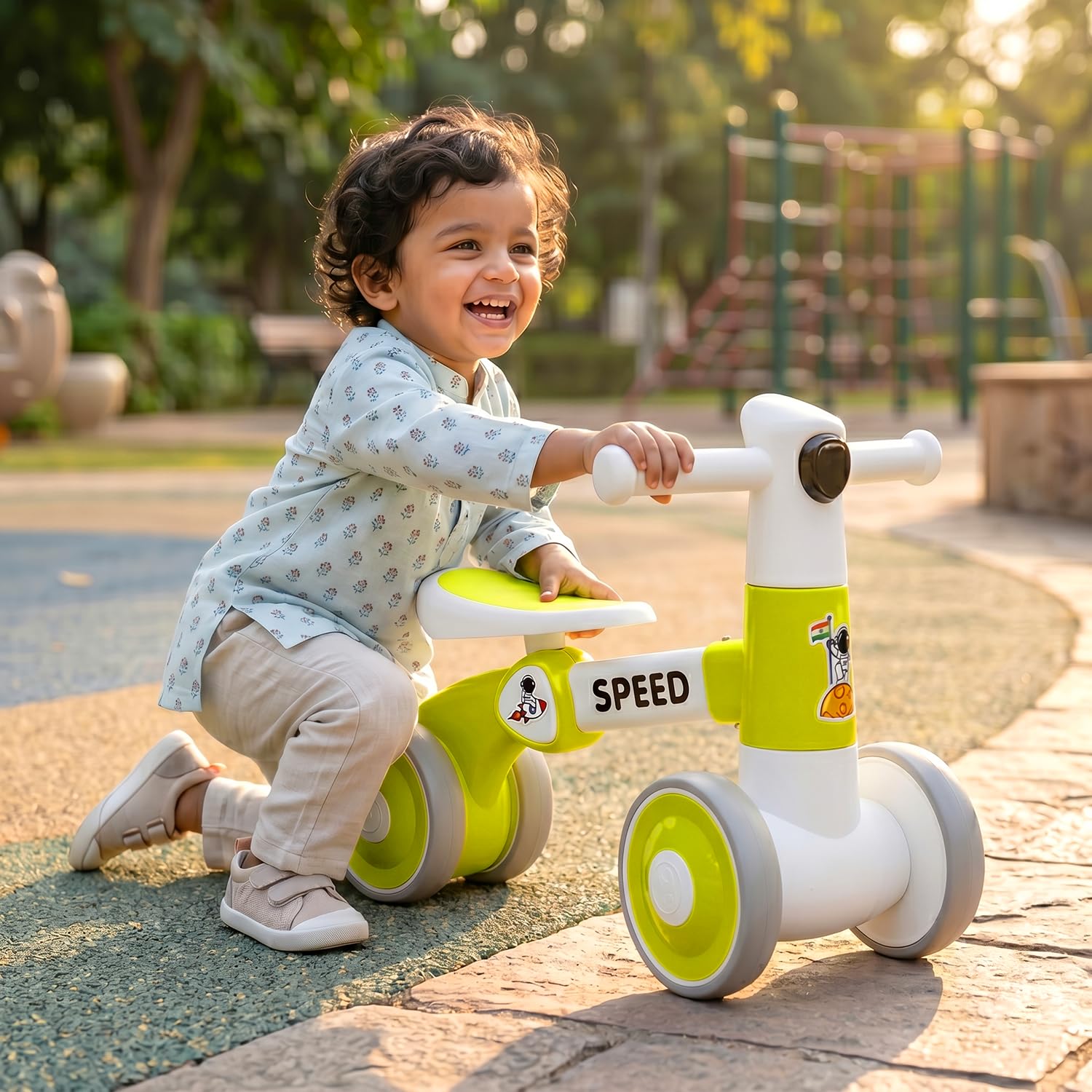 Toyzone Balance Bike: Music & Lights for Kids -8 Toyzone Balance Bike: Music & Lights for Kids -8