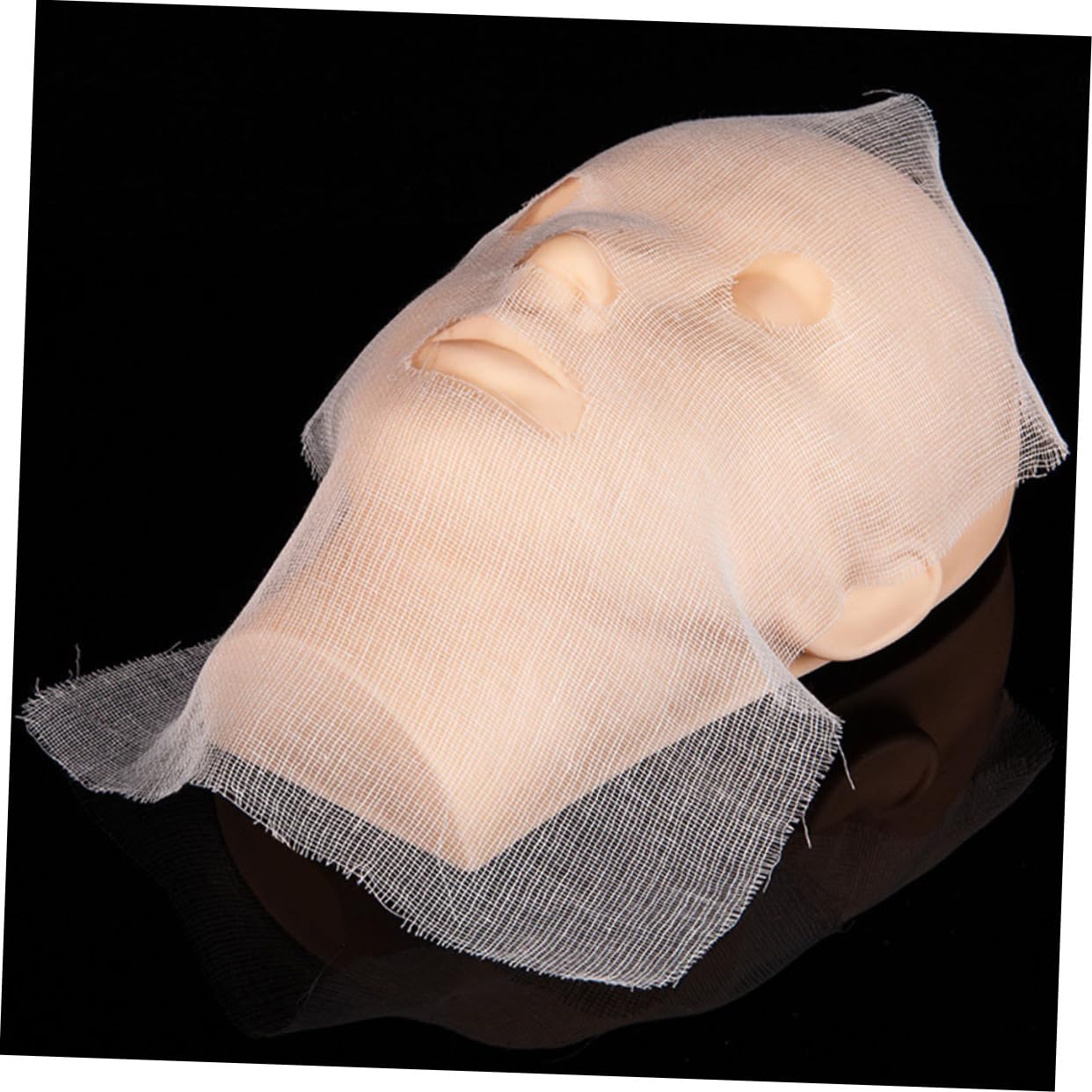 Healeved 300stücke Gesichtsmaske Gauze Facial Maskenblätter Für -behandlungen Und Hautpflege Für Spa-anwendungen Maximierung Effektivität Von Cremes