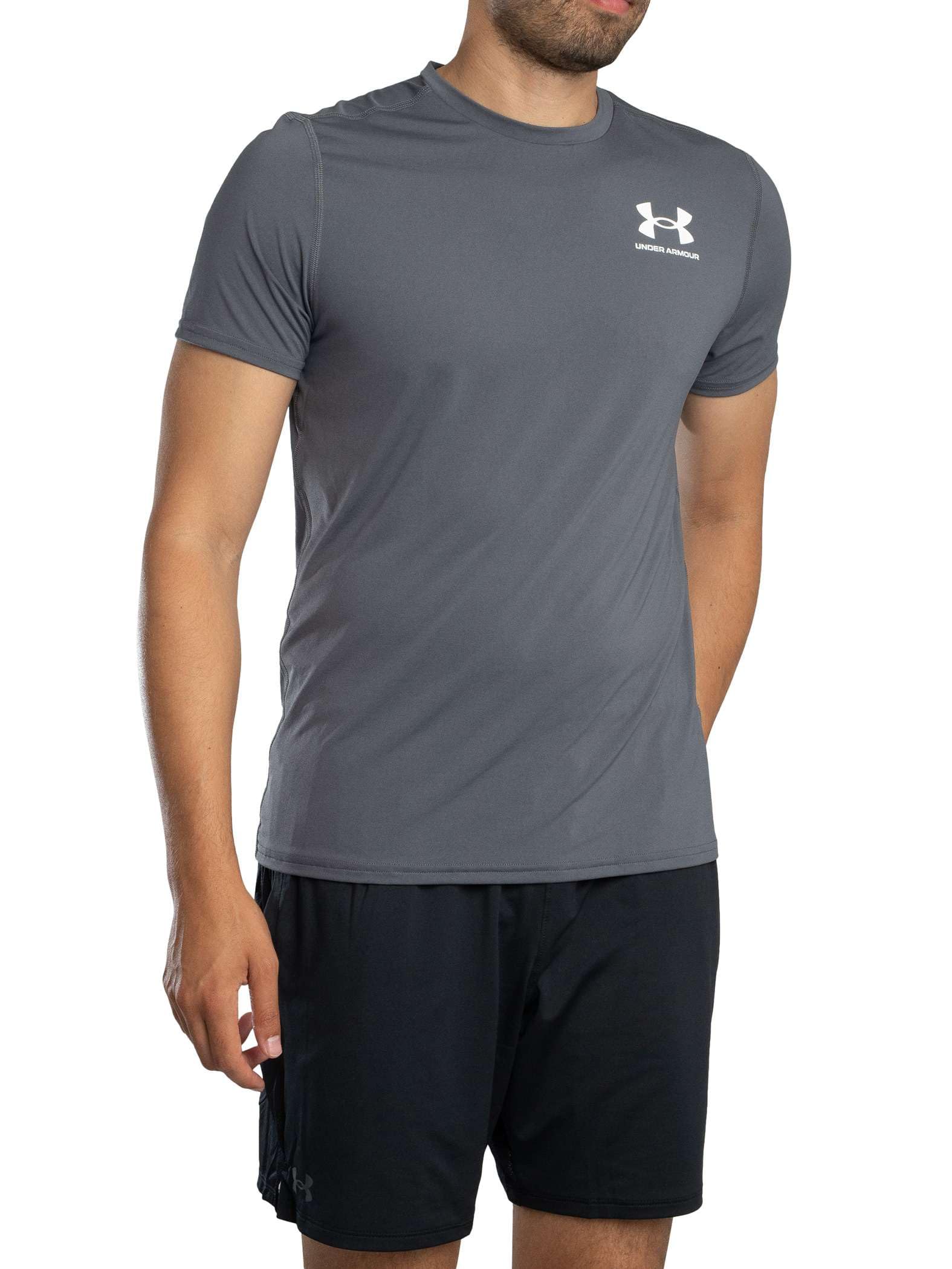 Under Armour Maglia HeatGear® Fitted M Grigio XL