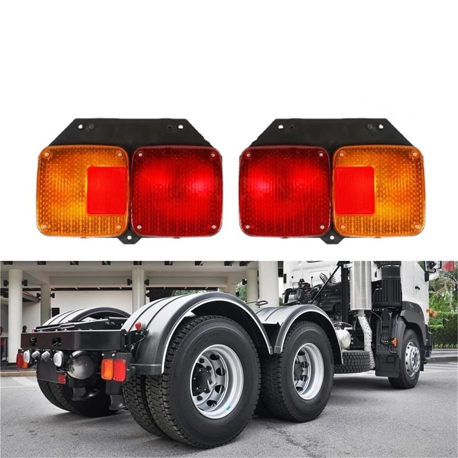 Luz Trasera Para Hino Para Ranger Pro 500 700 Series FC FD GD FG FL FM 2003-2017 Luz Trasera De Coche Luz De Freno Lámpara Trasera Luces Traseras(Left and Right)