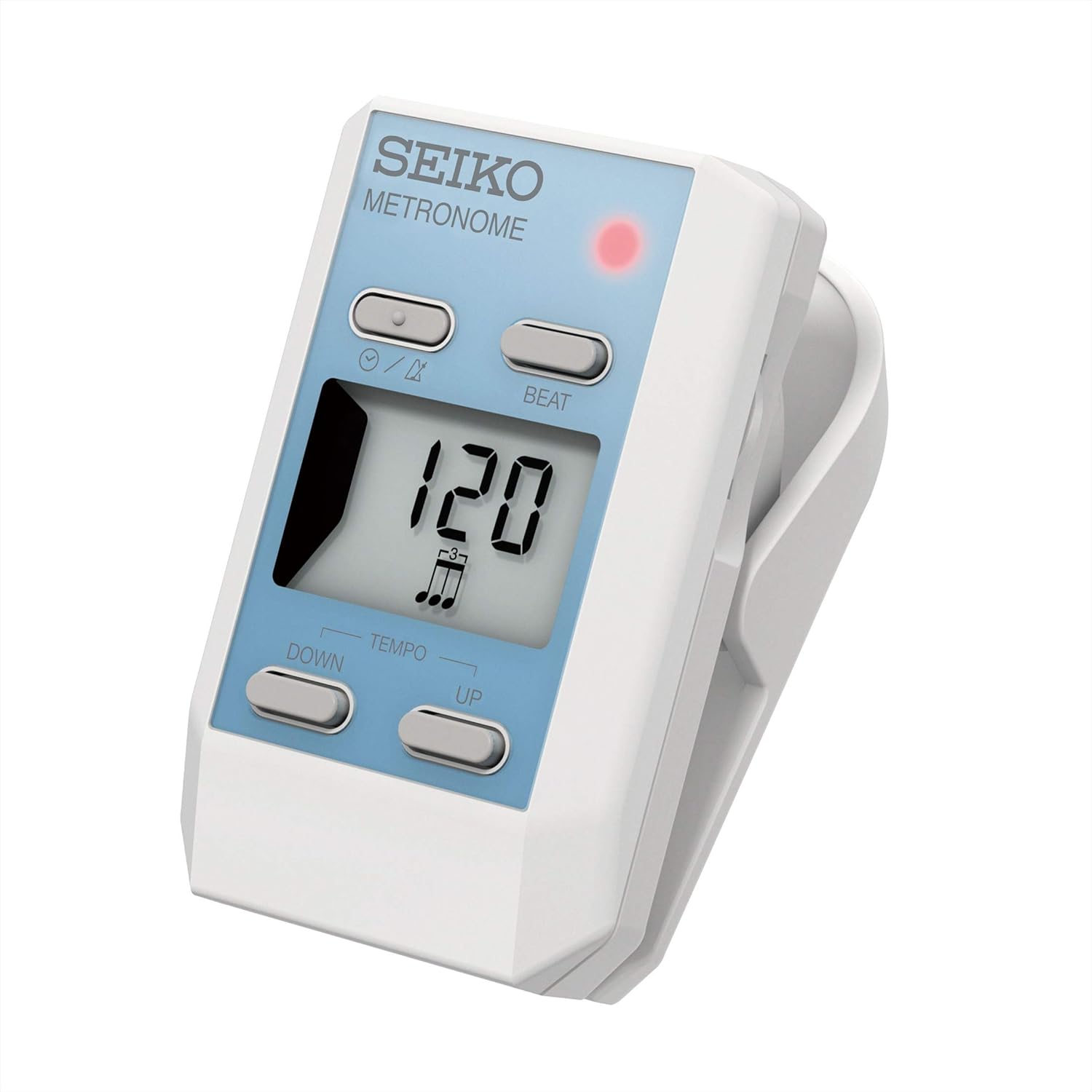 Seiko DM51 Clip Digital Metronome (Aqua Blue)