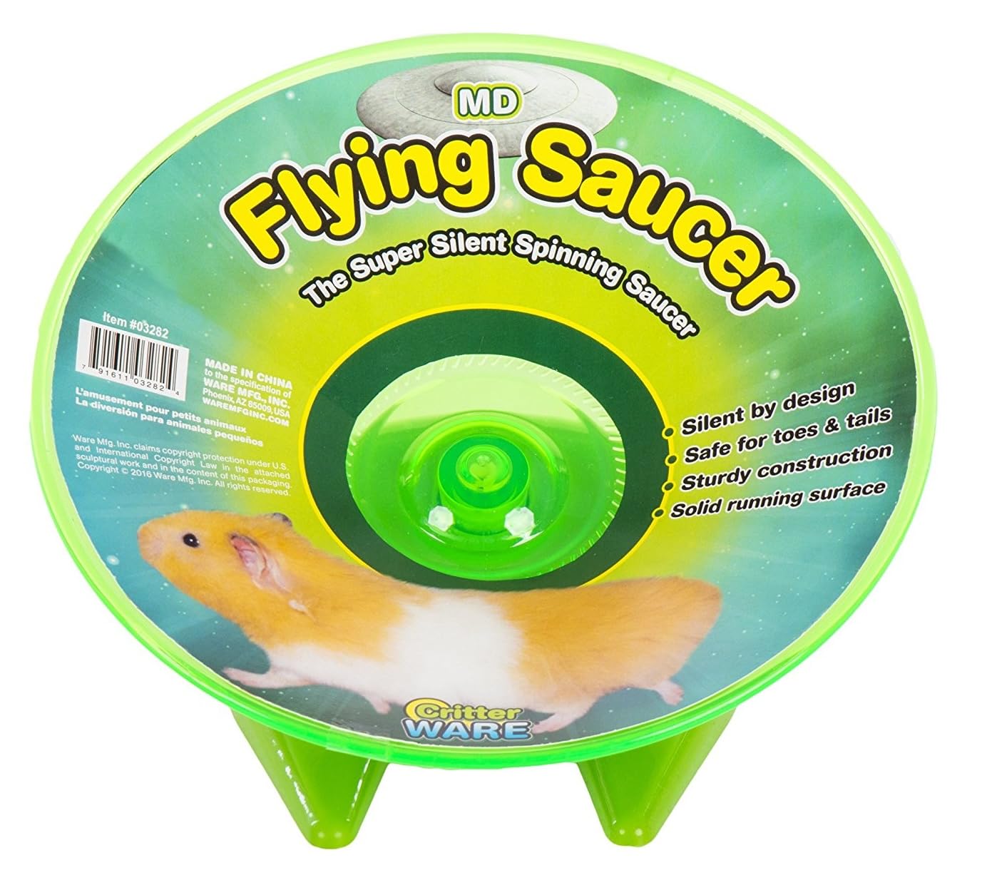 Ware Manufacturing Exercise Wheel for Small Pets Medium 6.5 in - 2 Pack