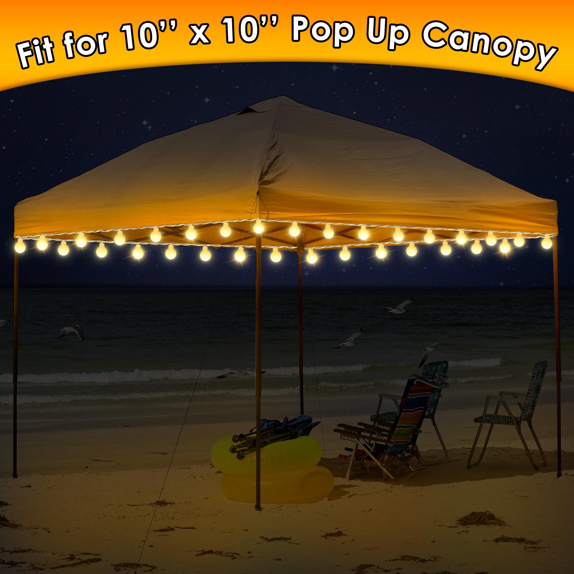 Portable Canopies For Light Kits Hardkorr 3 Strip Tri Colour LED