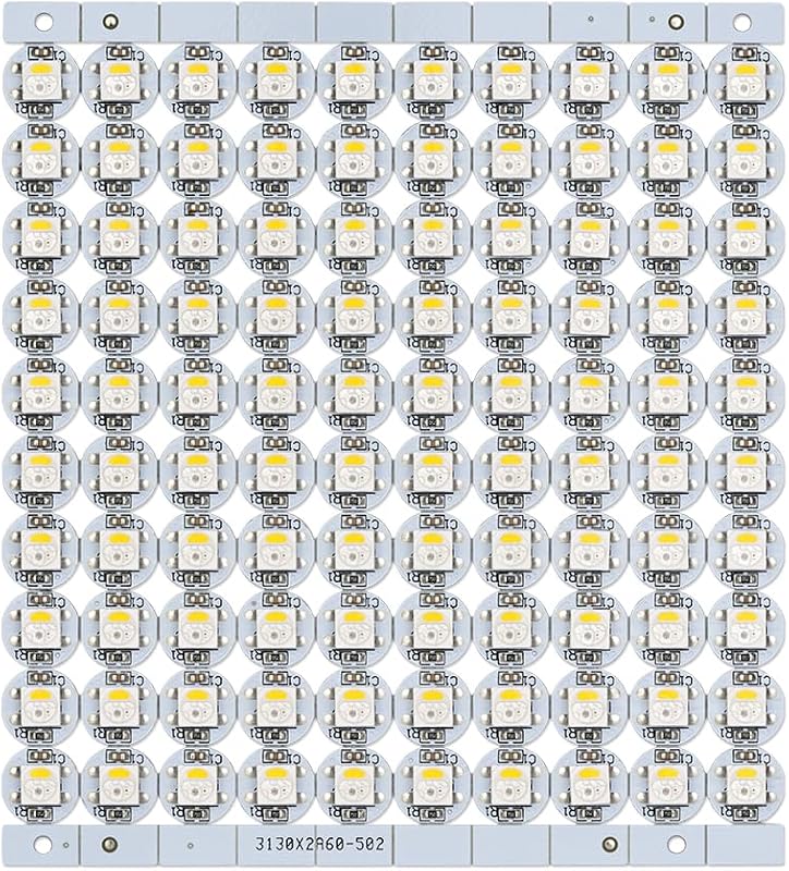 BTF-LIGHTING SK6812 RGBW LED Chips 100PCS RGB+Natual White DC5V White PCB