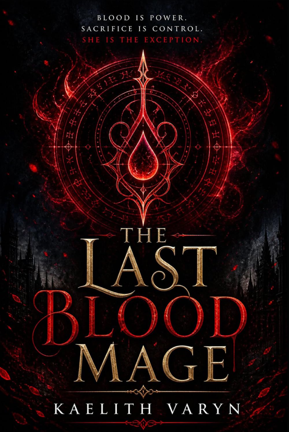 THE LAST BLOOD MAGE: A Dark Fantasy Romance of Power, Betrayal, and Blood Magic (THE BLOOD MAGE CHRONICLES)