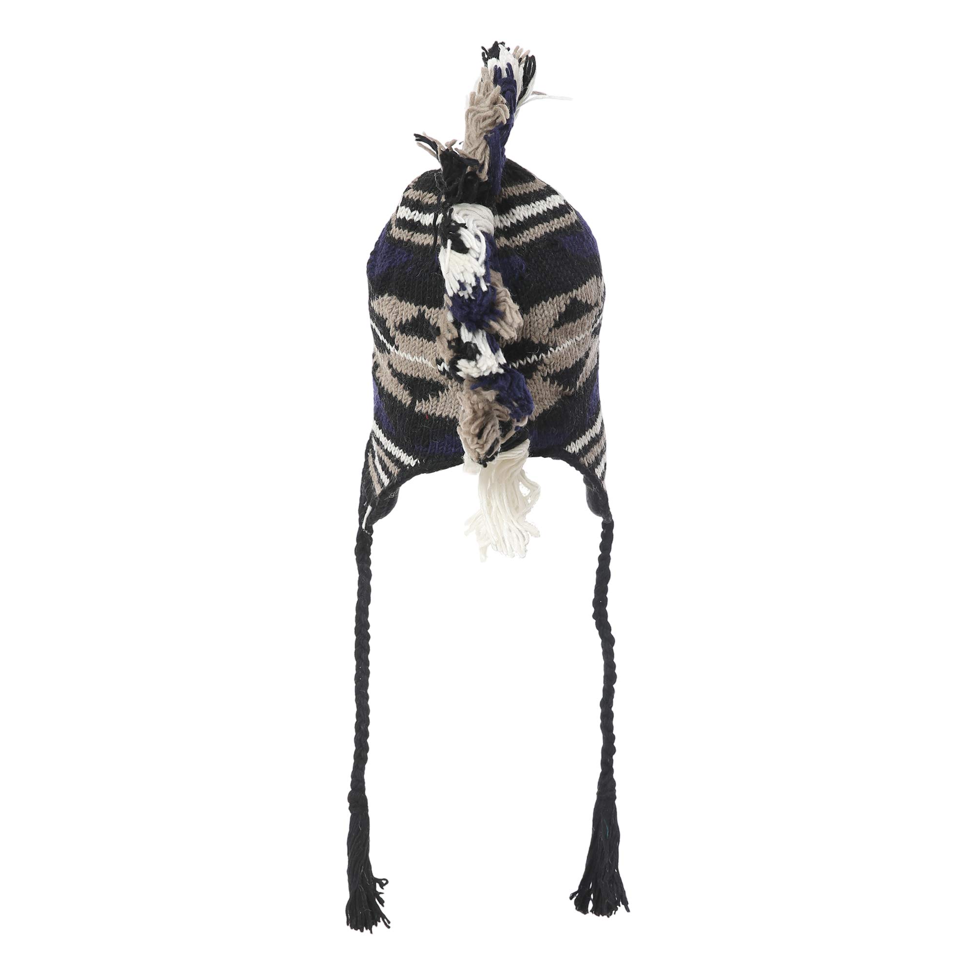 The Collection Royal Mohawk Bonnet doublé en laine