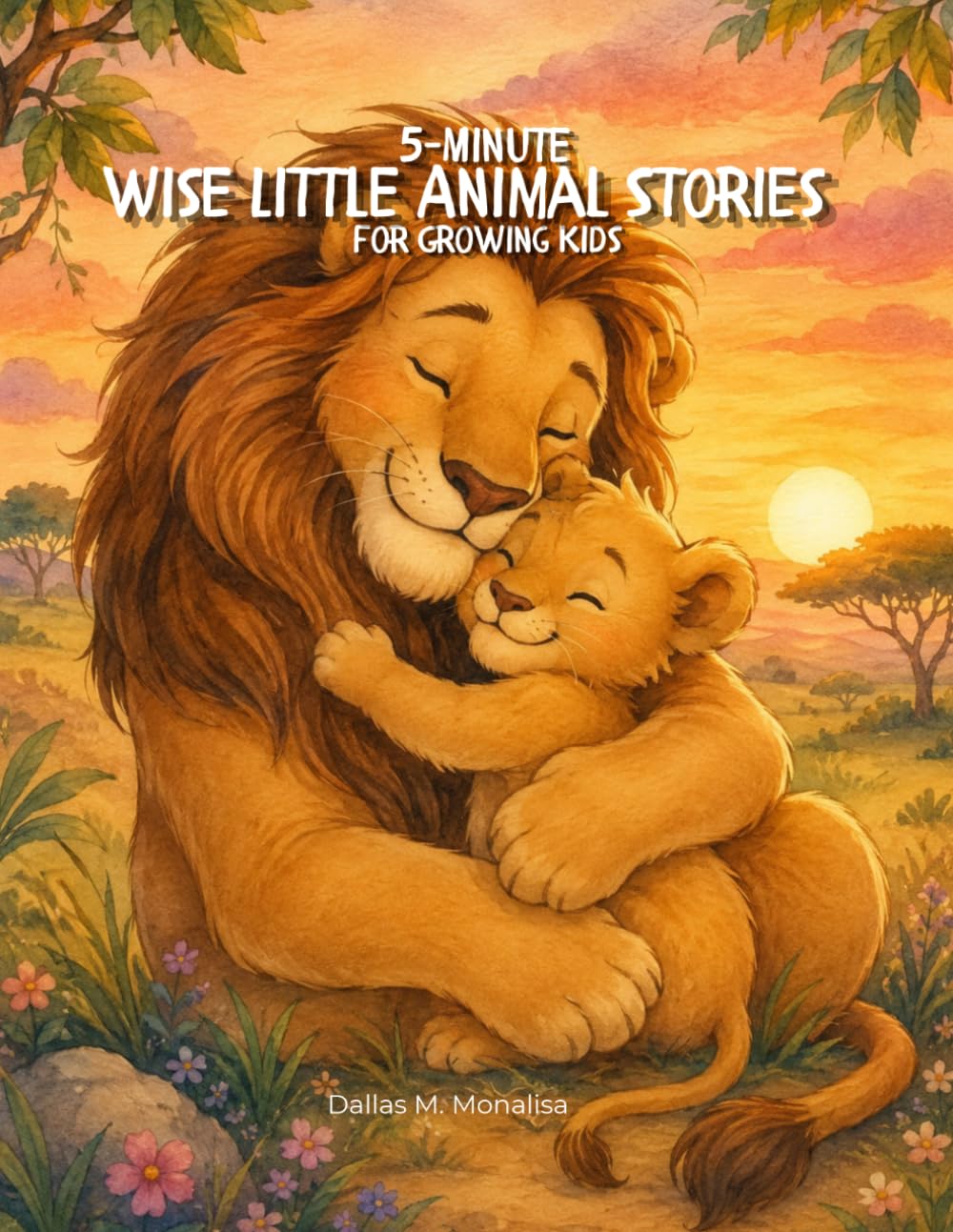 5-Minute Wise Little Animal Stories for Growing Kids: Heartwarming Bedtime Tales About Kindness, Courage, Friendship, and Life Lessons