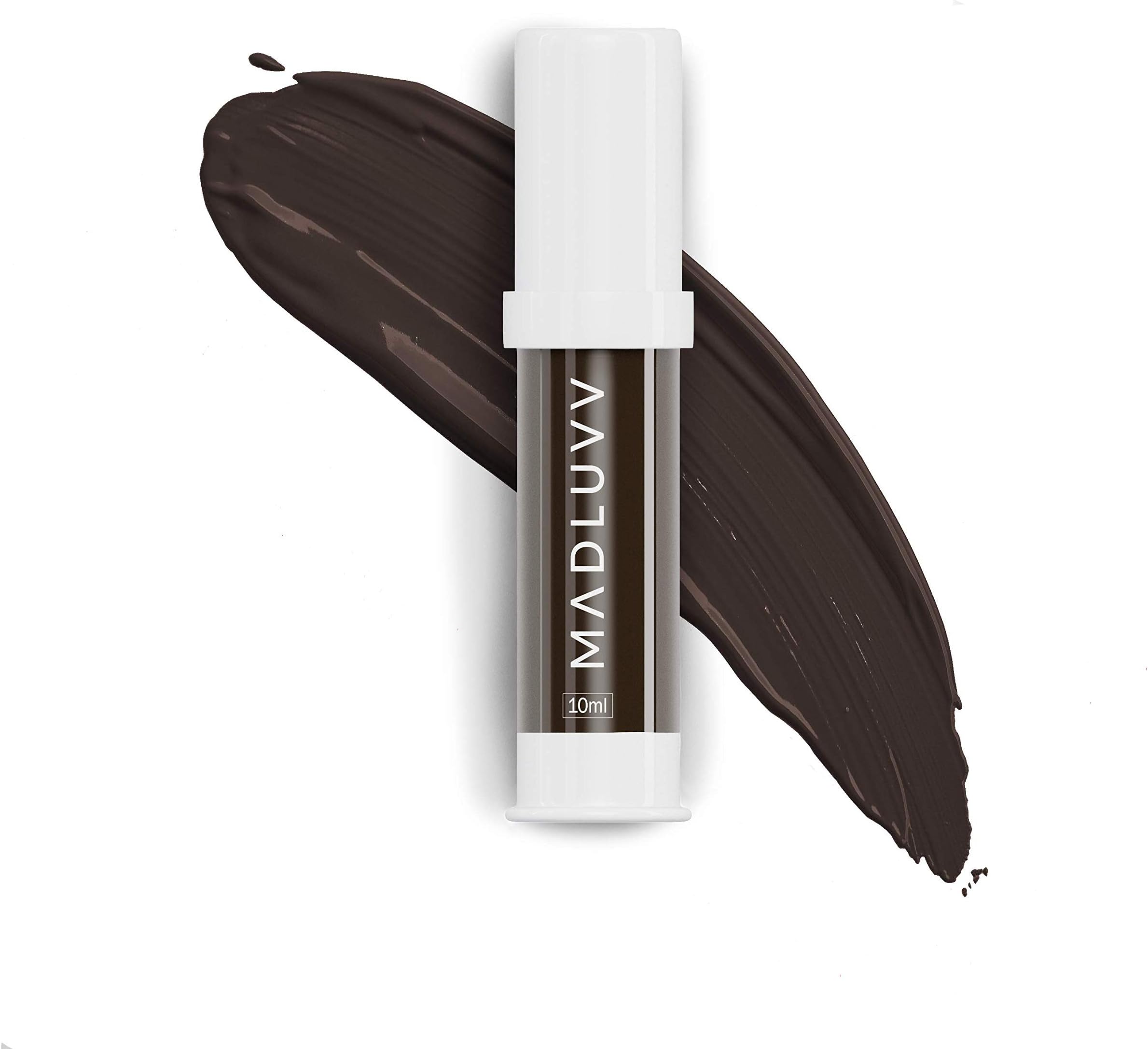 MADLUVV Professional Brow Artistry Permanent Makeup Pigment, Eyebrow Makeup, Made in the USA, Vegan, Non-Toxic, Gel Consistency & High Retention - Brunette 113
