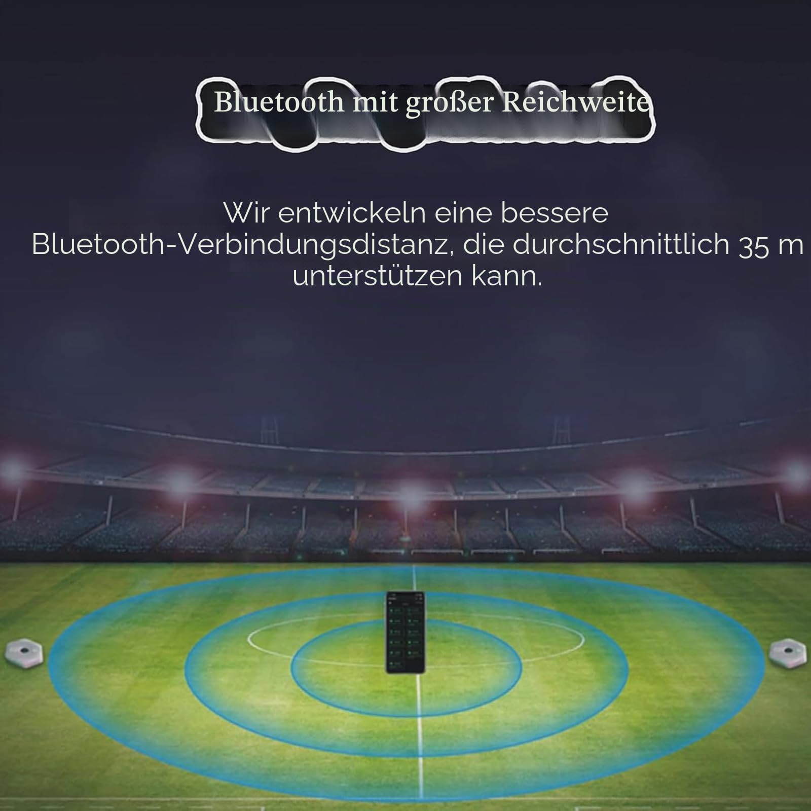 Reaktionstraining Lichter, Agile Sports Lights Trainer, App Konnektivität Geschwindigkeit Agility Training Lichter, Für Trainer-Sporttests, des Flash-Reflex-Trainingssystems