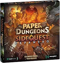 Expansão Paper Dungeons Side Quest, Meeple BR