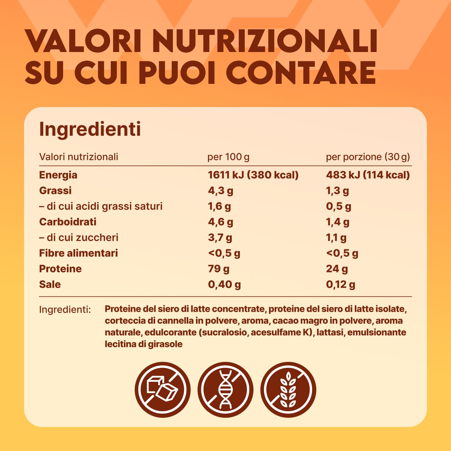 WFN Approved Whey Proteine in Polvere – Cinnamon Cereal – 1 kg – Con Lattasi – Proteine del Siero ad Alta Solubilità – Prodotto e Testato in Laboratorio in Germania