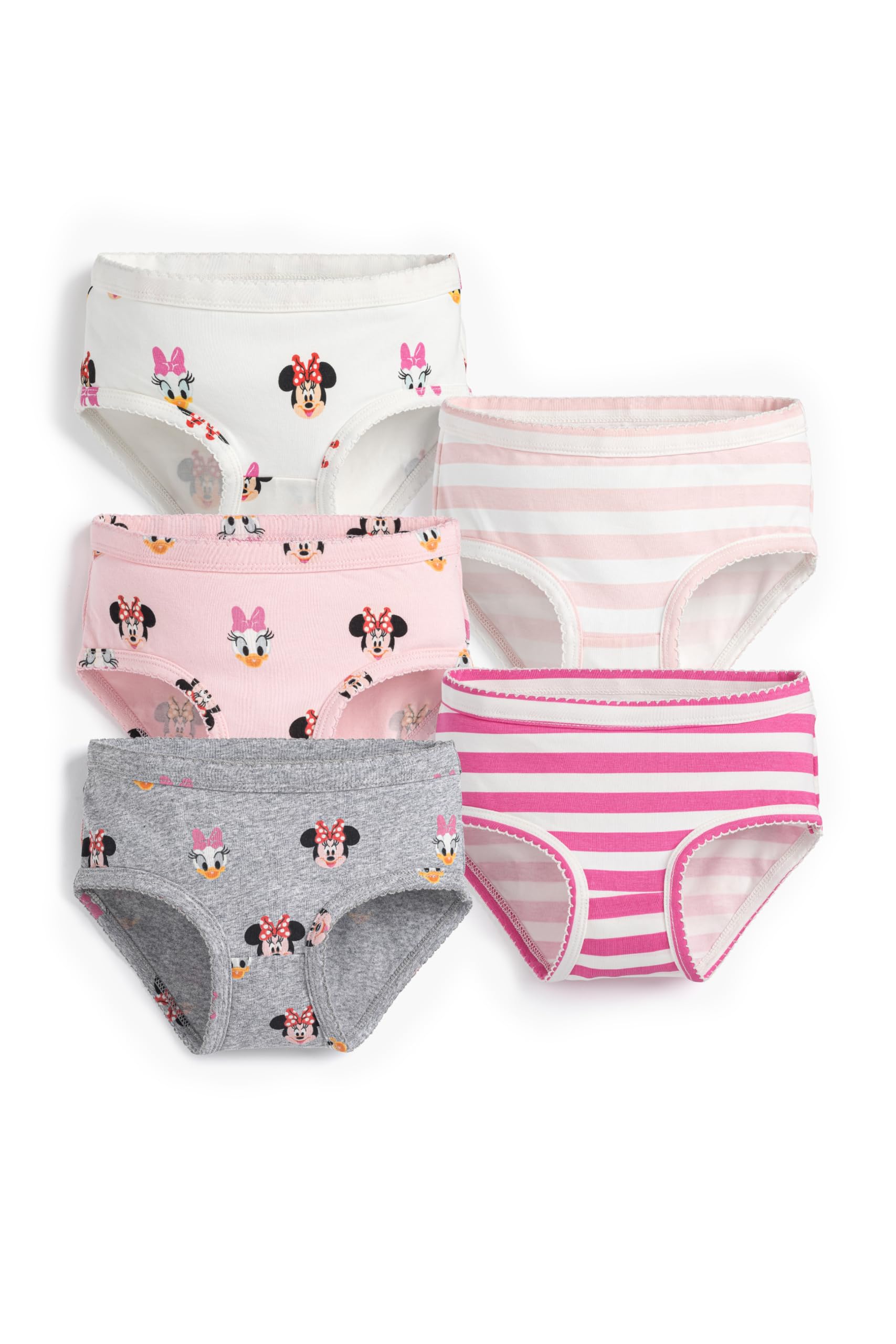 Monica Andy Girls Organic 5-Pack Girls Underwear