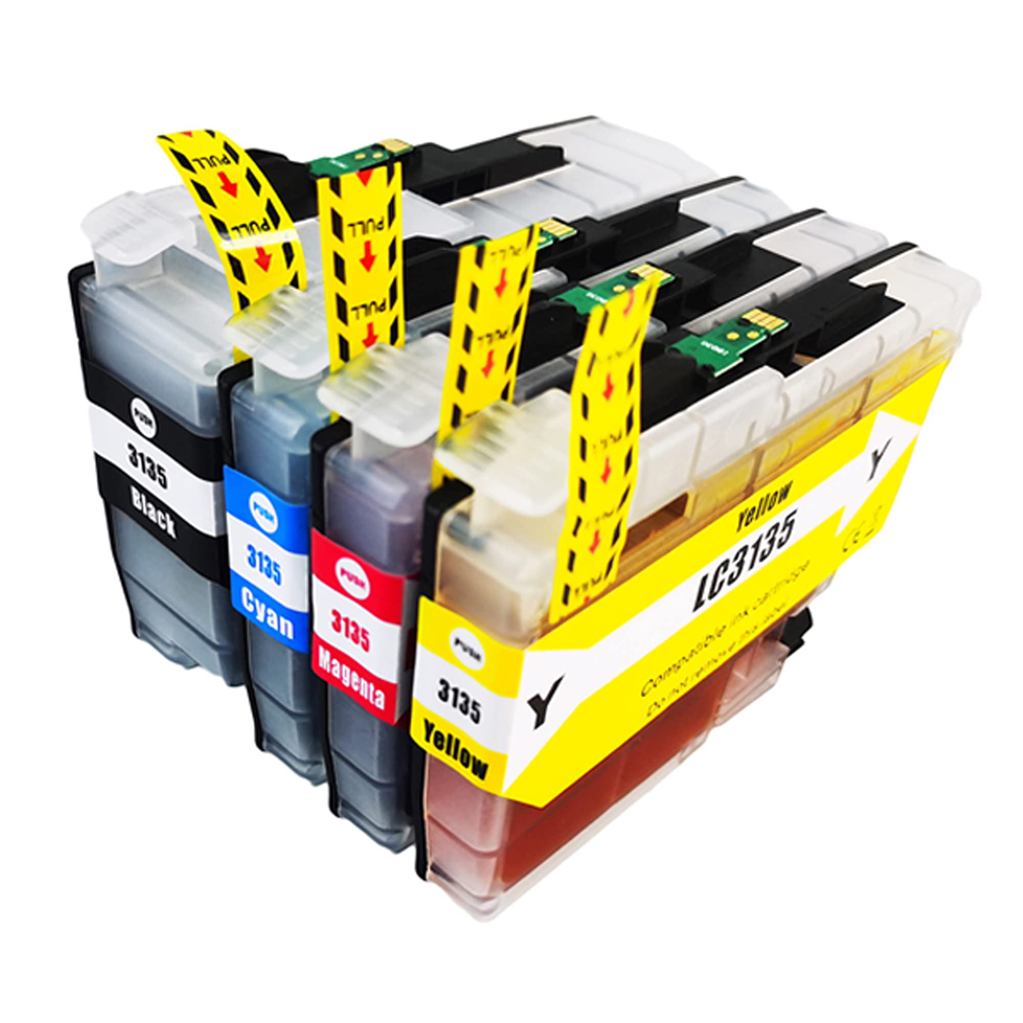 Amazon.co.jp: ZAZ LC3135-4PK 大容量 4色 互換 インク LC3135 LC3133